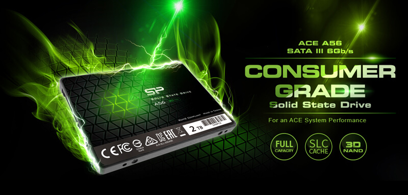 SSD 128GB Silicon A56 chính hãng, giá tốt tại Hải Phòng