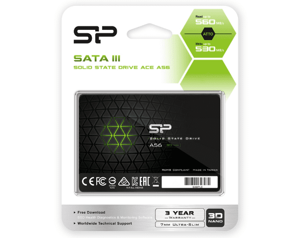 SSD 128GB Silicon A56 uy tín, chất lượng tại Sơn Đạt.,JSC