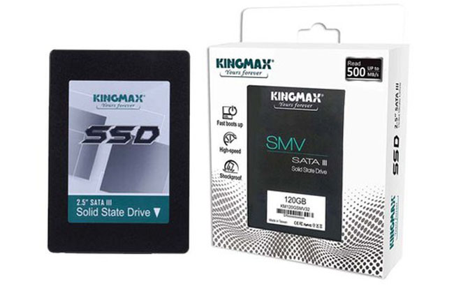 SSD 960GB Kingmax được trang bị chuẩn giao tiếp SATA III cho tốc độ truyền dữ liệu 6Gb/s