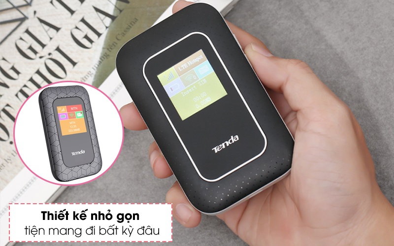 Wifi di động Tenda 4G180 chính hãng, giá tốt tại Hải Phòng