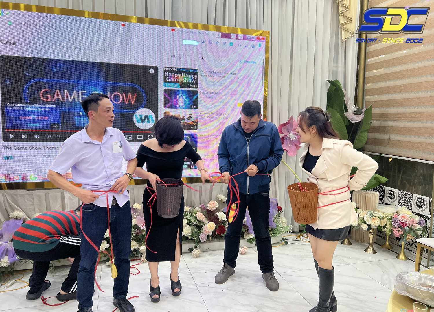 Buổi lễ tất niên cuối năm được tổ chức với thông điệp gắn kết các thành viên trong công ty lại với nhau