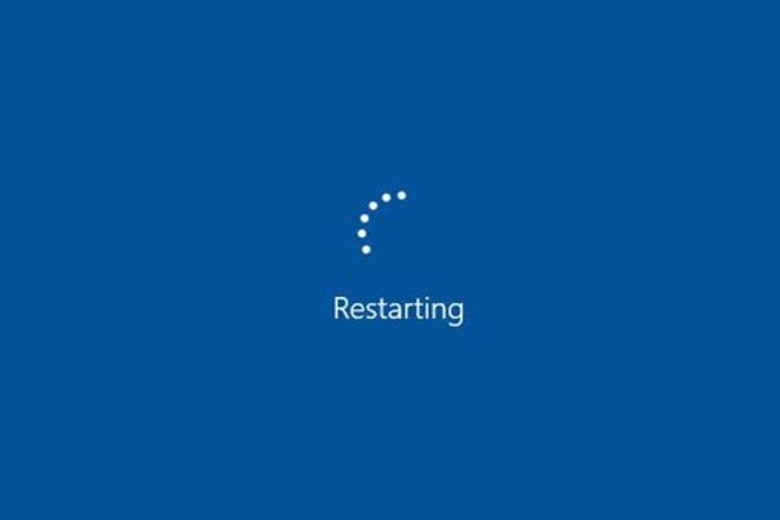 Khắc phục laptop không kết nối được wifi: Khởi động lại máy tính