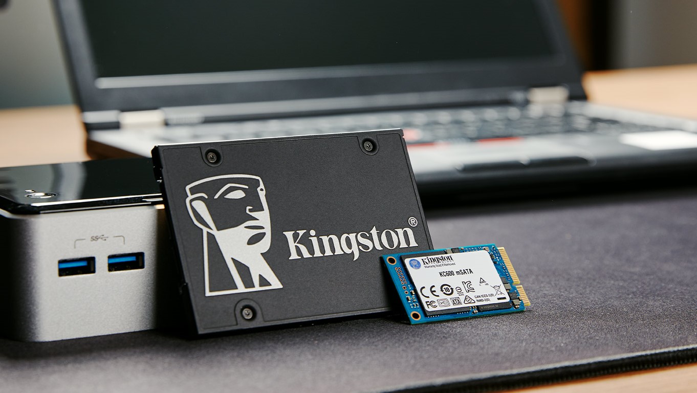 Ổ SSD 256GB Kingston KC600 được trang bị công nghệ 3D-Nand mới nhất giúp tăng hiệu suất ghi đọc