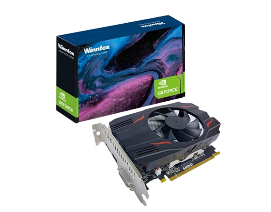 Card VGA WinFox GeForce GT730-2GD5 là một sản phẩm phổ thông, phù hợp với các nhu cầu