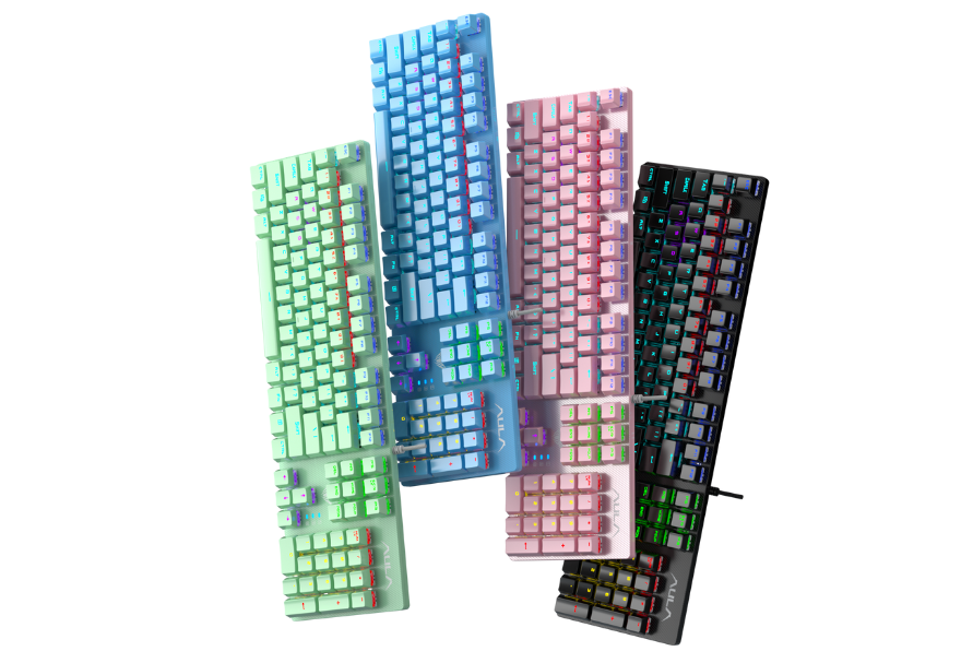 Bàn phím cơ có dây gaming AULA S2022 chính hãng, giá tốt Hải Phòng