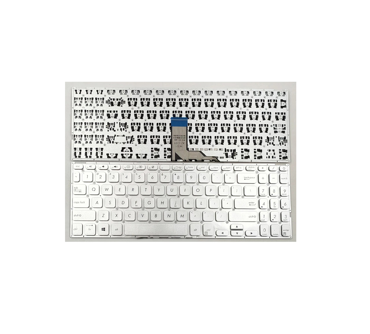 Keyboard Asus A512 X512 F512 có vẻ ngoài khá tinh tế, cảm giác gõ chất lượn