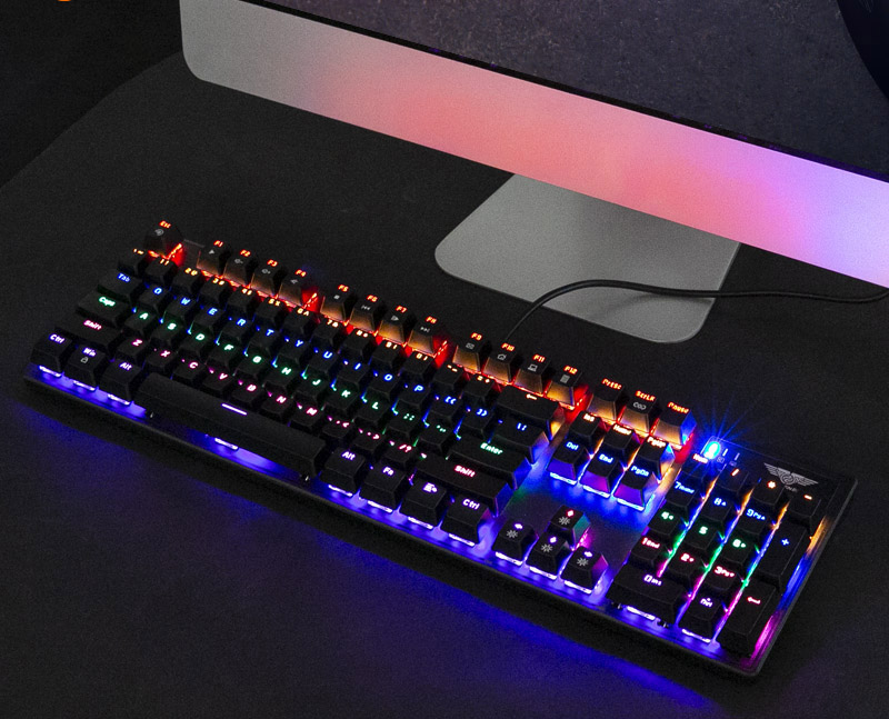 Bàn phím cơ Gaming Newmen Brown Switch GM325 chính hãng, giá tốt Hải Phòng