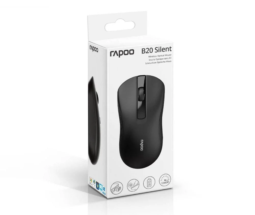 Mouse Wireless Rapoo B20Silent  là một sản phẩm đa năng và tiện ích