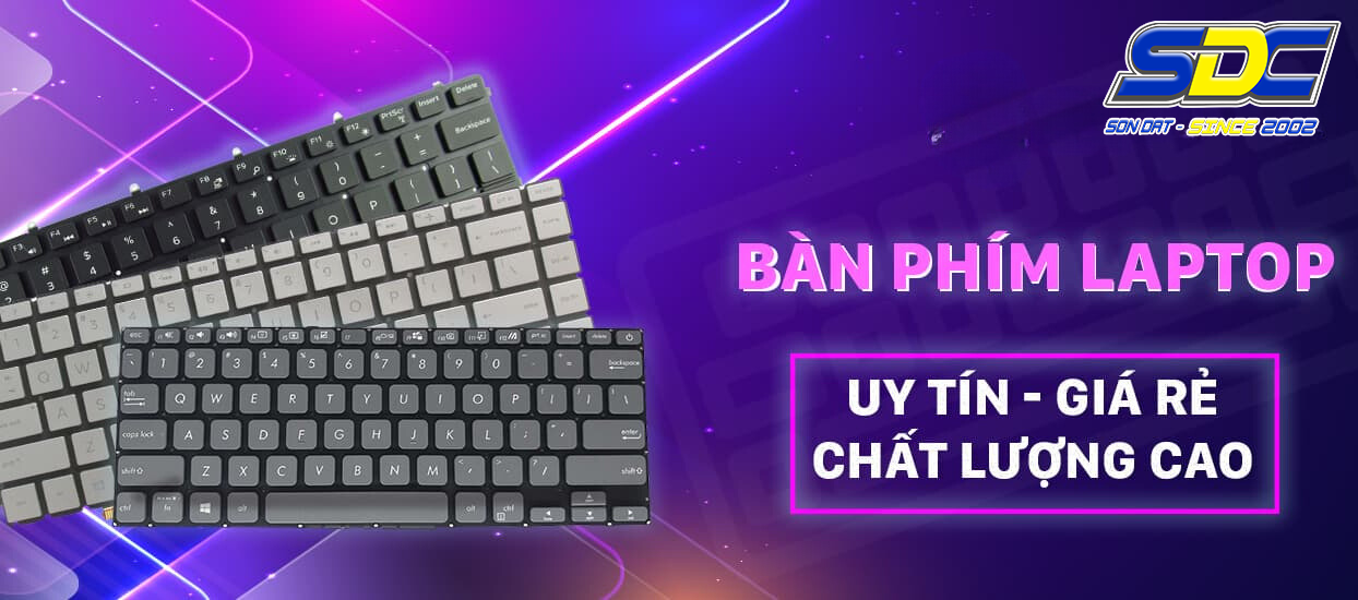 Mua bàn phím laptop chất lượng, giá tốt chỉ có tại Sơn Đạt.,JSC