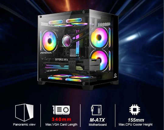 CoolerPlus X34B không chỉ phù hợp cho các hệ thống hiện đại mà còn giúp tối ưu hóa không gian trong vận hành
