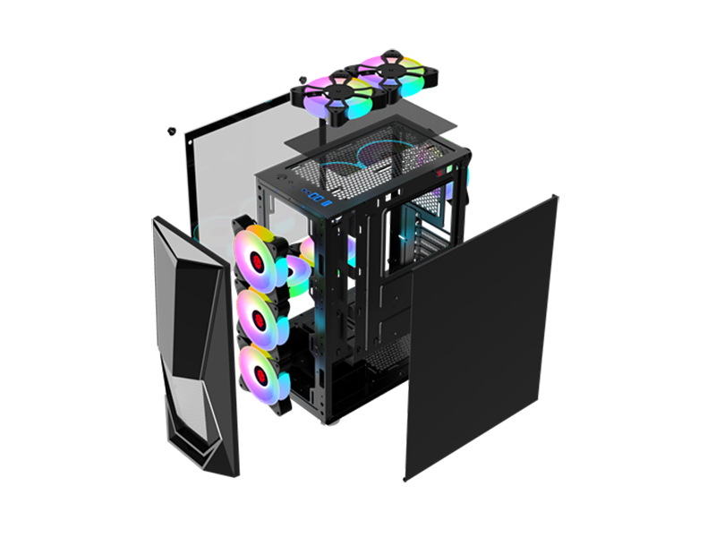 Case KENOO ESPORT AF302-3F là sự lựa chọn cho các cấu hình tầm trung mà vẫn đảm bảo về không gian