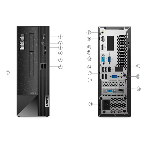 Máy tính để bàn Lenovo ThinkCentre Neo 50S Gen3 11T000B0VA chính hãng, giá tốt tại Sơn Đạt.,JSC