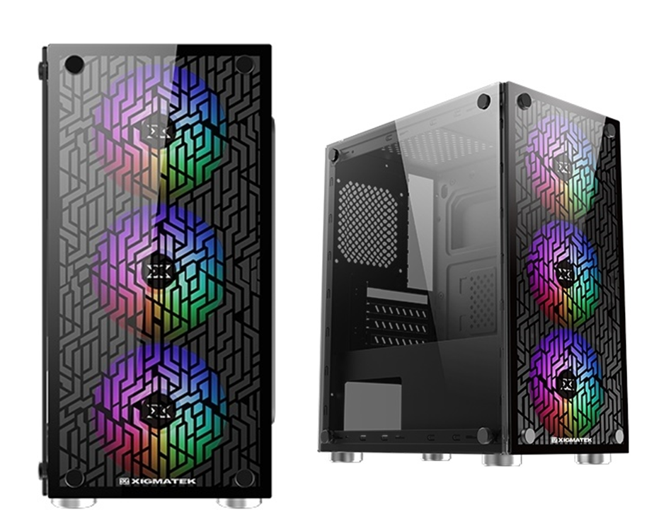 Vỏ case Xigmatek NYX II 3F (EN42188) chính hãng, giá tốt Hải Phòng