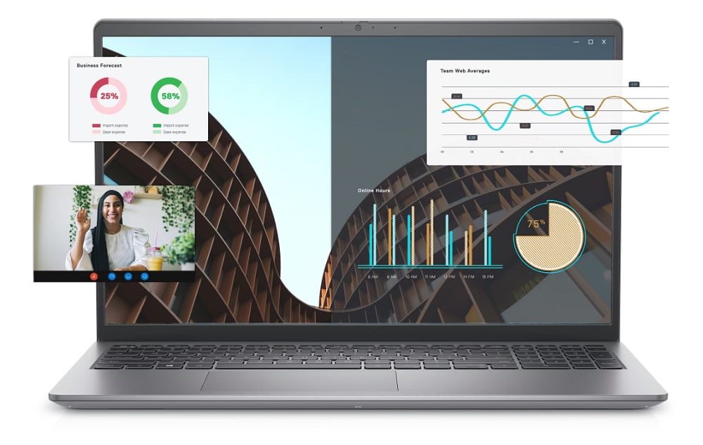 Dell Vostro 15 V3530-V5I5267W1 được trang bị bộ vi xử lý Intel Core i5-1335U