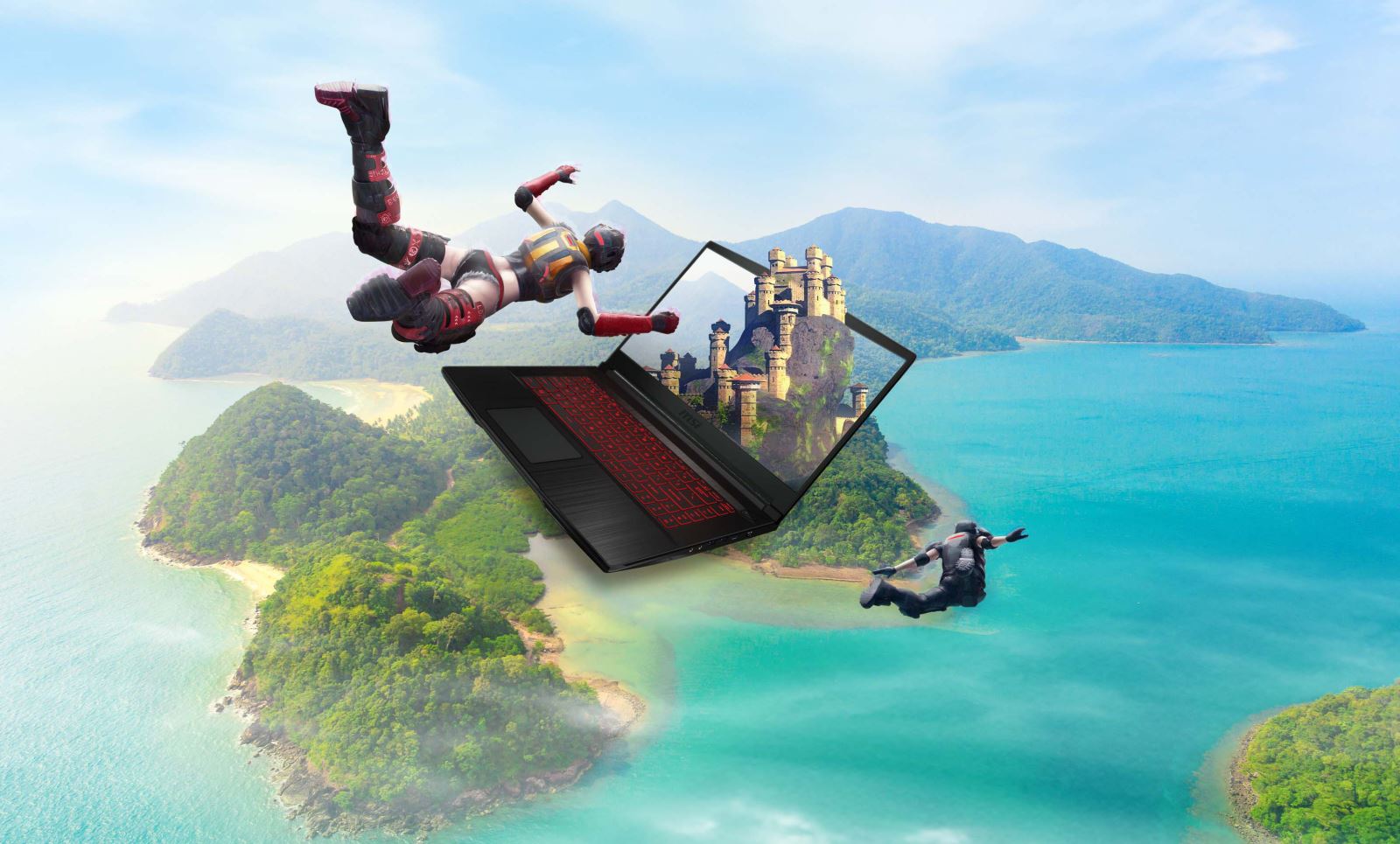 MSI GF63 12UCX 841VN cung cấp hiệu năng mạnh mẽ cho các tác vụ văn phòng, đồ họa và gaming