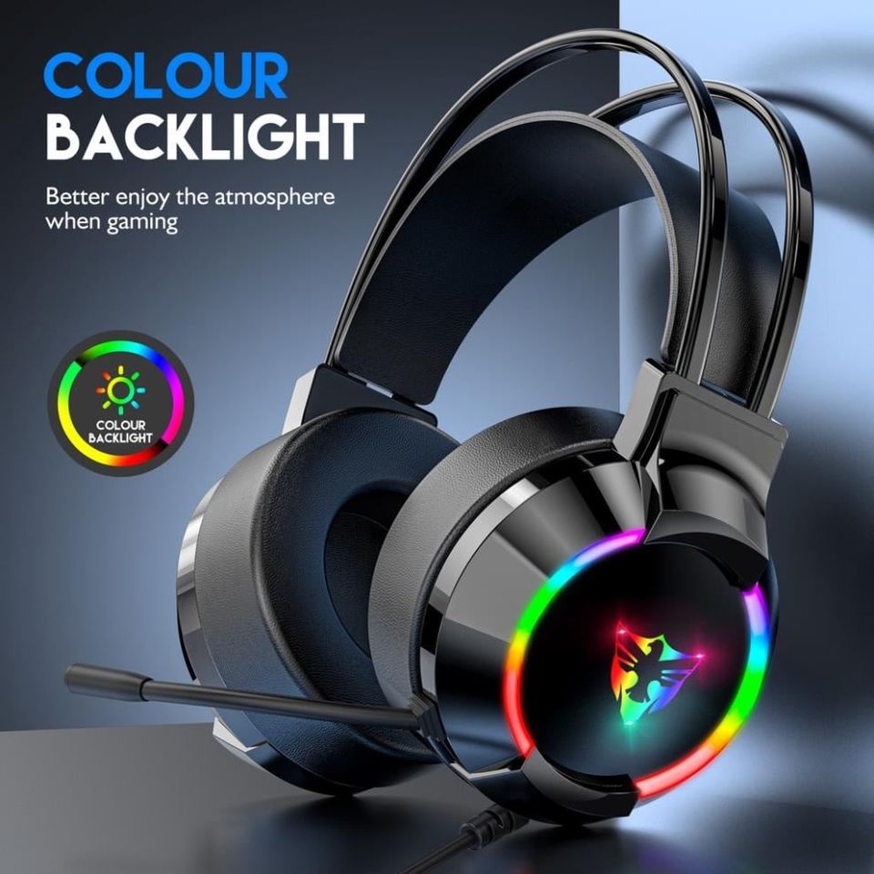 Headphone RGB G606 được thiết kế chuyên dụng cho Cyber Game Net với dây cực kỳ chắc chắn