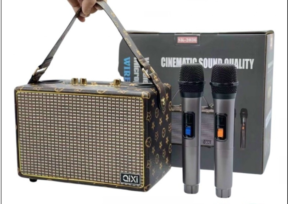 Loa Karaoke Qixi SK 2036 âm bass hay trầm nhưng lại rất có lực