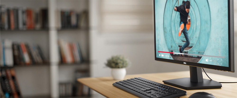 Monitor 27-inch Dell SE2722H là sản phẩm được yêu thích với thiết kế tinh giản nhưng hiện đại