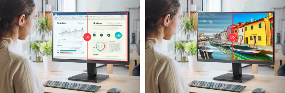 Monitor LG 21.5 inch 22MR410-B.ATVQ đảm bảo rằng mọi người xem đều có trải nghiệm hình ảnh tuyệt vời