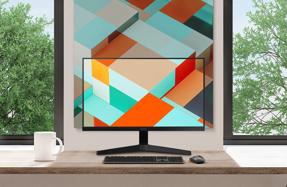 Monitor Samsung 27-inch LS27C310EAEXXV giúp làm việc hiệu quả, mắt luôn thoải mái