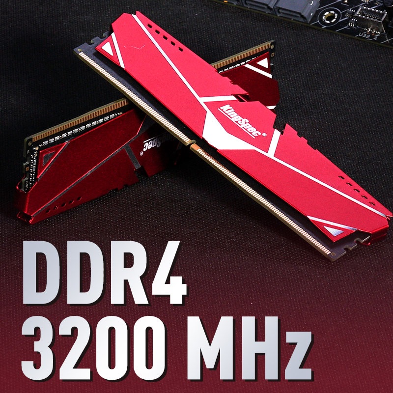 DDRam PC 16Gb/3200 Kingspec có thiết kế nhỏ gọn, tương thích với hầu hết các dòng laptop hiện nay