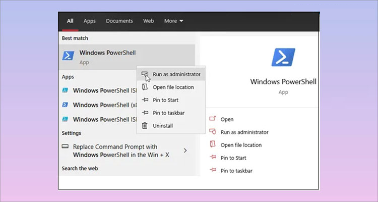 Cài đặt lại Microsoft Photos bằng PowerShell