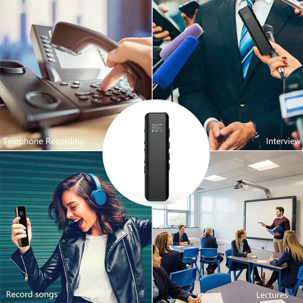 Máy ghi âm Suntech ST600- 16Gb có chức năng tự động ghi âm và khả năng khử và lọc ồn rất tốt