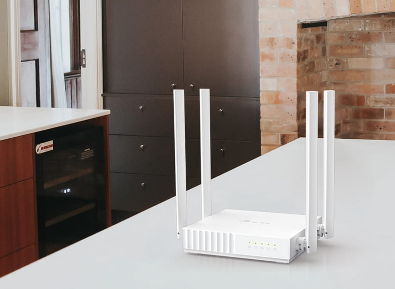 Bộ phát không dây băng tần kép TP-Link Archer C24 - AC750 với khả năng cải thiện kết nối internet Wi-Fi, hiệu năng ổn định