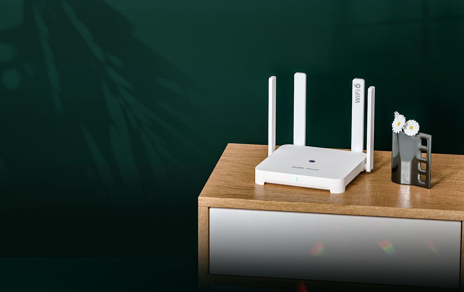 Router WiFi Ruijie RG-EW1800GX PRO là dòng sản phẩm Router Wifi phù hợp sử dụng cho căn hộ, khách sạn...