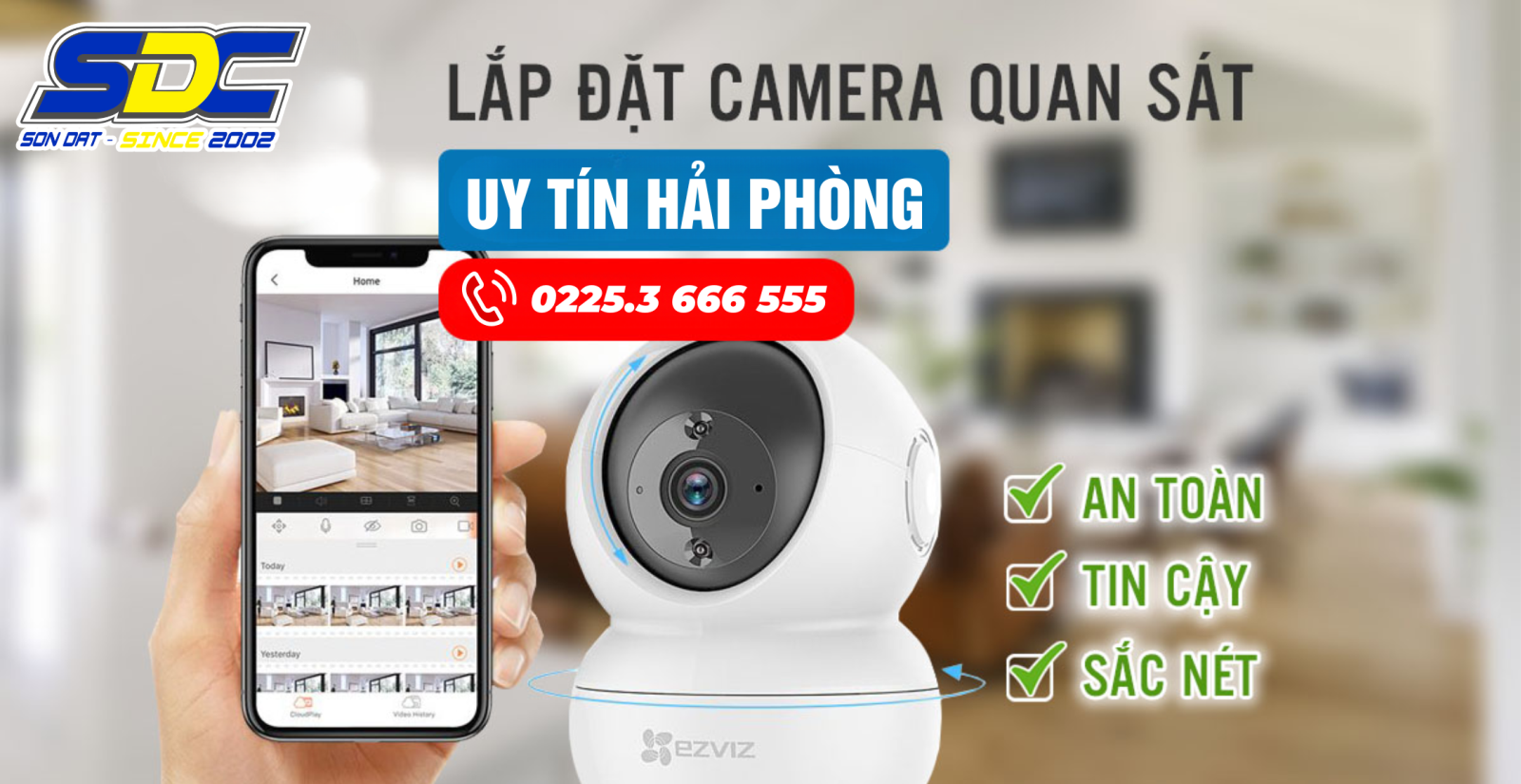Camera giám sát giúp bạn theo dõi hiệu quả công việc của nhân viên, đảm bảo họ làm việc đúng giờ