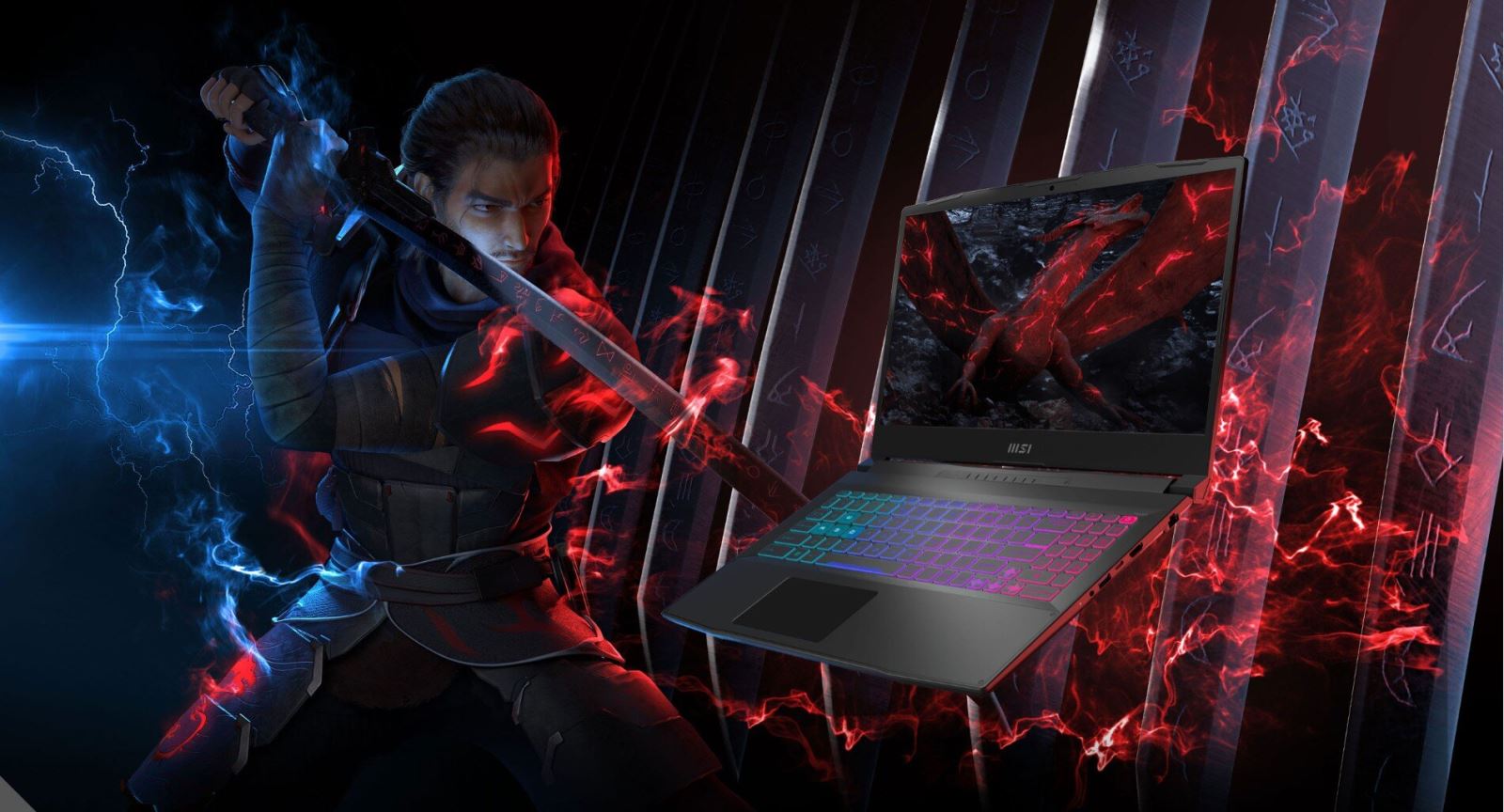 MSI Katana 15 B13VEK-2256VN nổi bật với bộ nhớ RAM 16GB DDR5 5200MHz