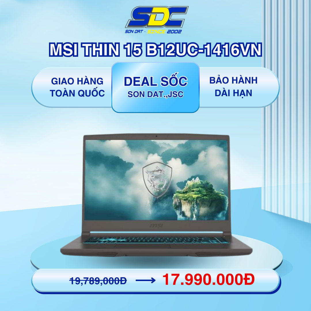 Đây là một lựa chọn lý tưởng cho các công việc từ văn phòng đến giải trí và gaming nhẹ.