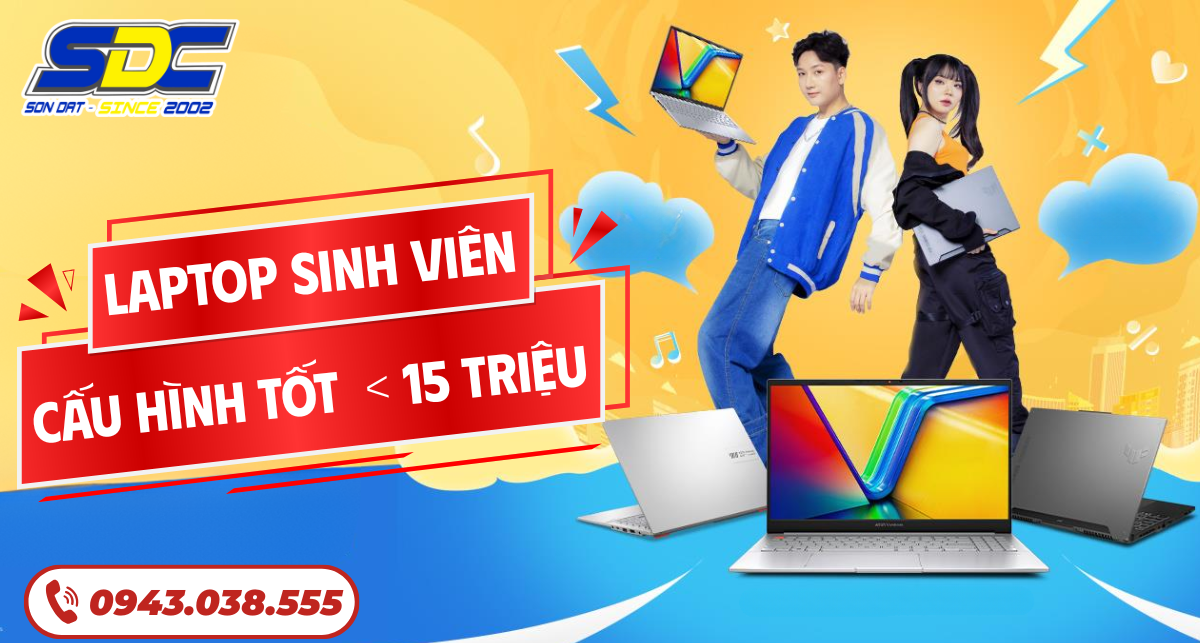 Laptop – Trung tâm của mọi hoạt động học tập và giải trí