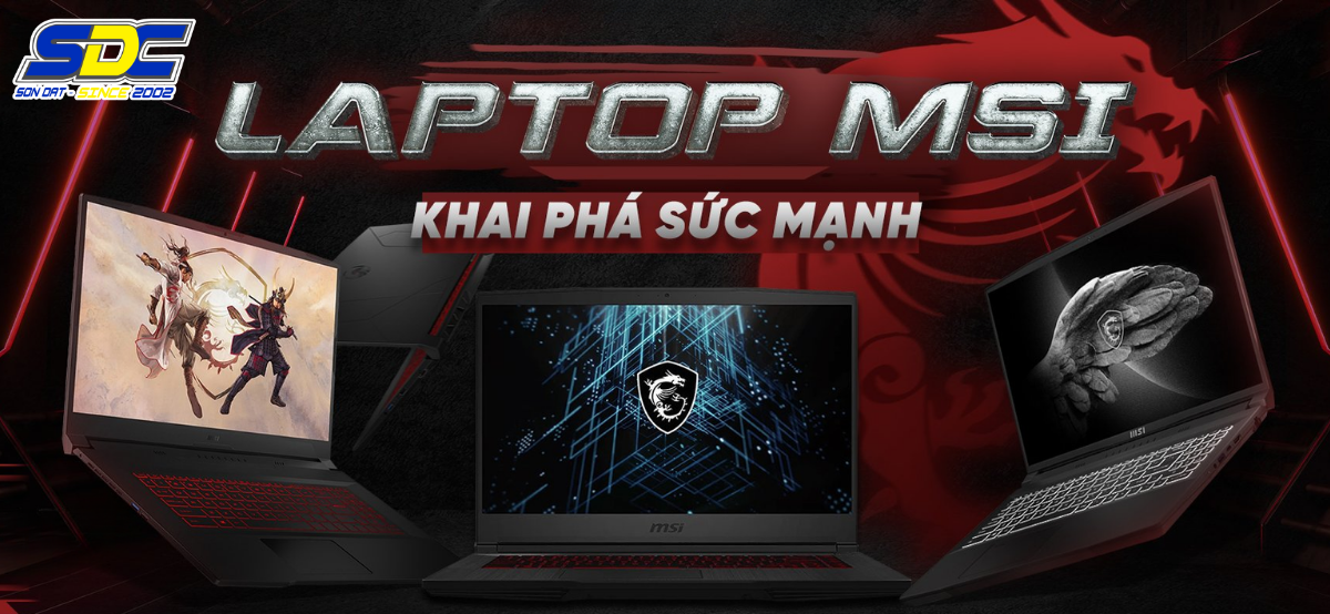 anh Sách 10 Laptop MSI Mới Nhất 2025: Chọn Ngay “Chiến Binh” Cho Bạn