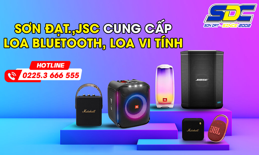 Bệnh Viện Máy Tính Sơn Đạt là địa chỉ tin cậy chính hãng tại Hải Phòng chuyên cung cấp loa Bluetoot