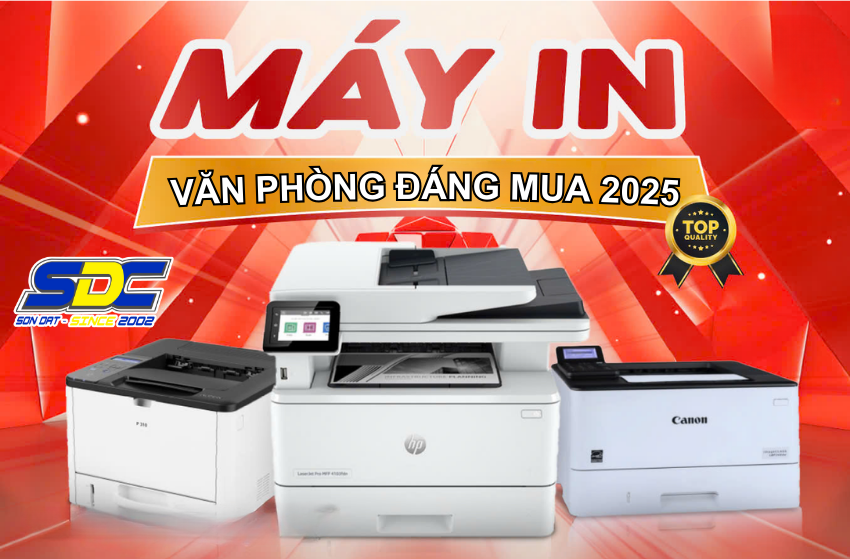 Những chiếc máy in văn phòng bền bỉ, mượt mà, đáng mua nhất 2025