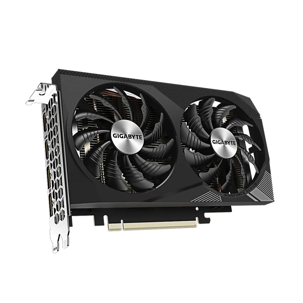 VGA RTX 3050 8GB GDDR6 Gigabyte WINDFORCE OC cung cấp nhiều cổng kết nối tiện ích