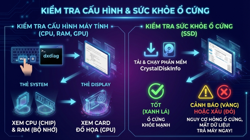 Test Bàn phím (Keyboard) và Touchpad