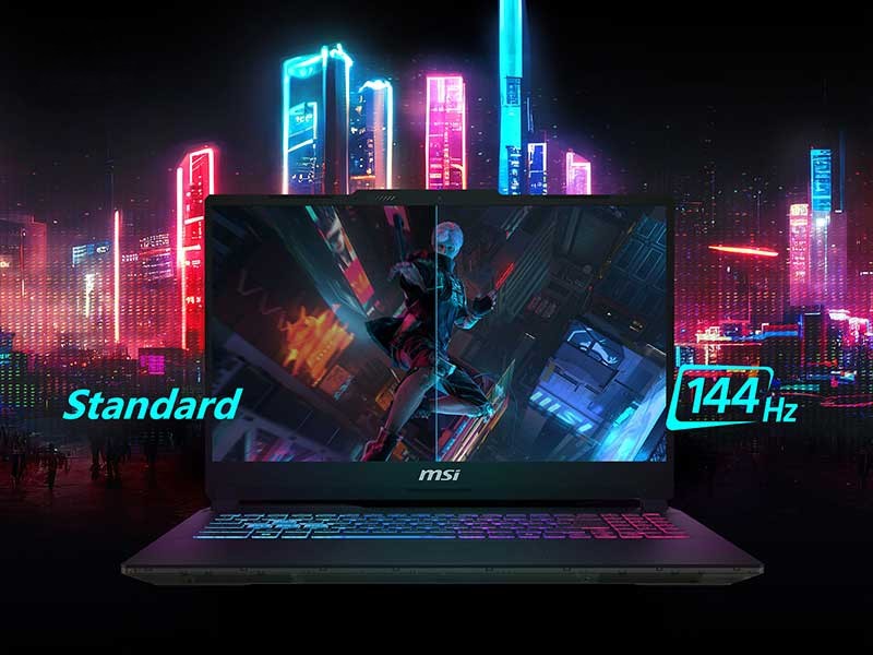 MSI CYBORG 15 - A13VEK-2089VN mang phong cách hiện đại phù hợp với nhiều người dùng yêu thích công nghệ mới