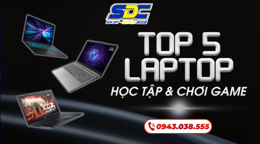 TOP 10 mẫu laptop tốt nhất 2026 đáng sở hữu nhấ
