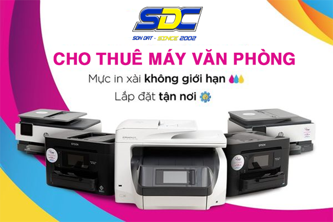 Sơn Đạt.,JSC cho thuê máy văn phòng chính hãng, uy tín số 1 Hải Phòng
