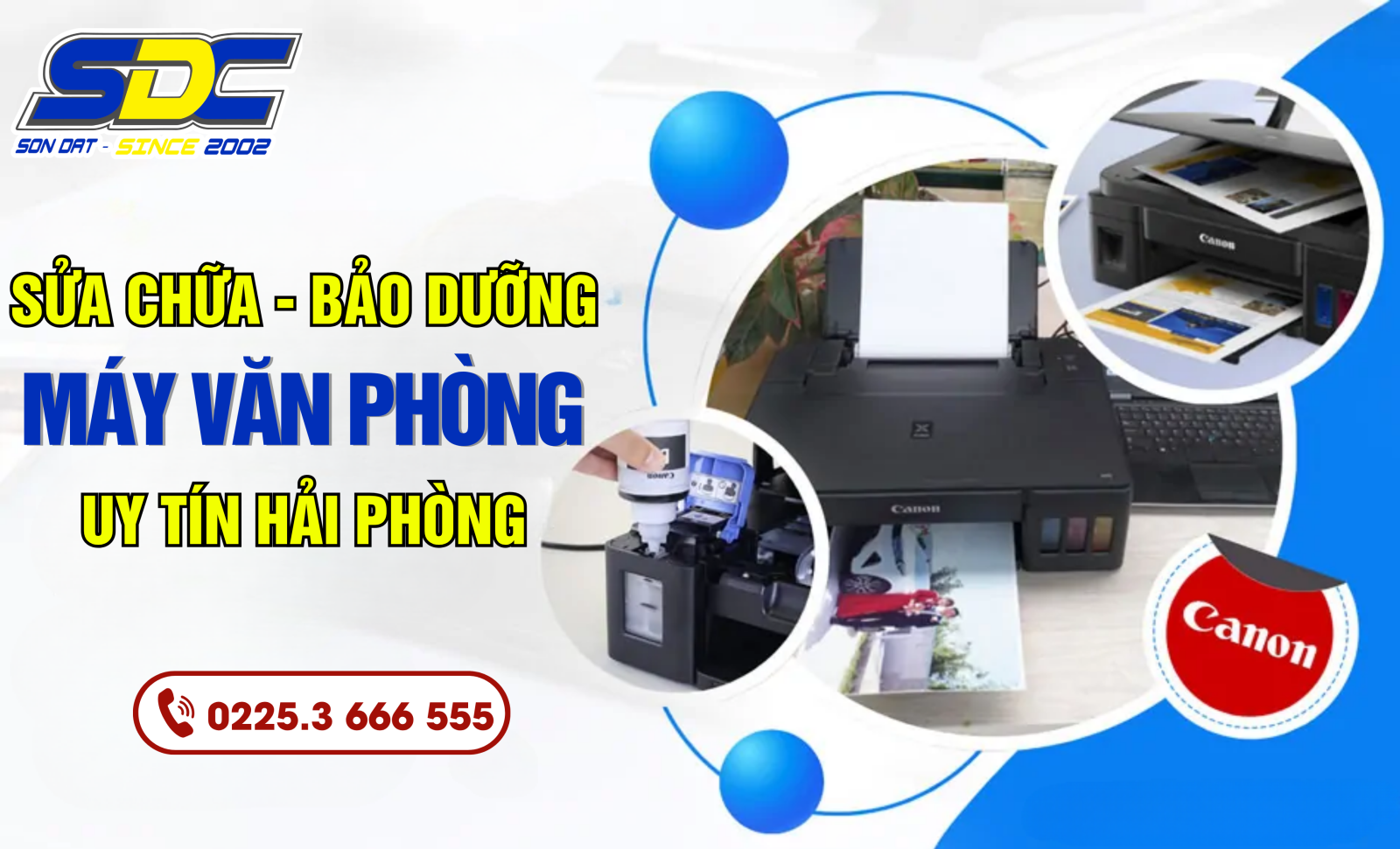 Ở đâu sửa chữa, bảo dưỡng máy văn phòng uy tín tại Hải Phòng?