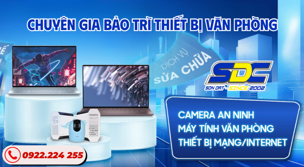 Đội ngũ kỹ thuật của SONDAT.,JSC được đào tạo bài bản, có kiến thức sâu về các hệ thống và thiết bị văn phòng