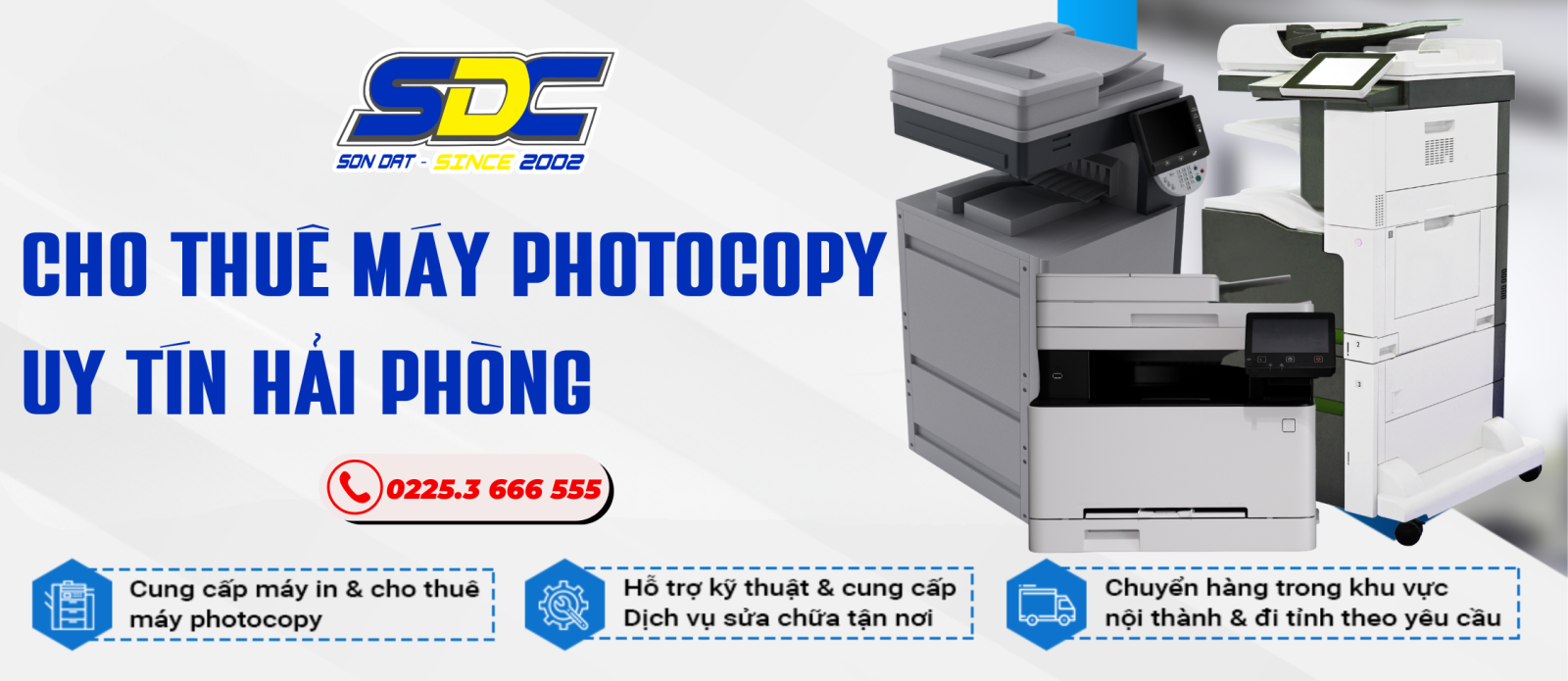 Thuê Máy Photocopy Ở Đâu Uy Tín Tại Hải Phòng?