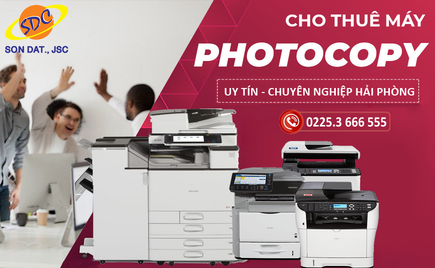 Tại Sơn Đạt.,JSC có đa dạng các loại máy photocopy cho khách hàng lựa chọn