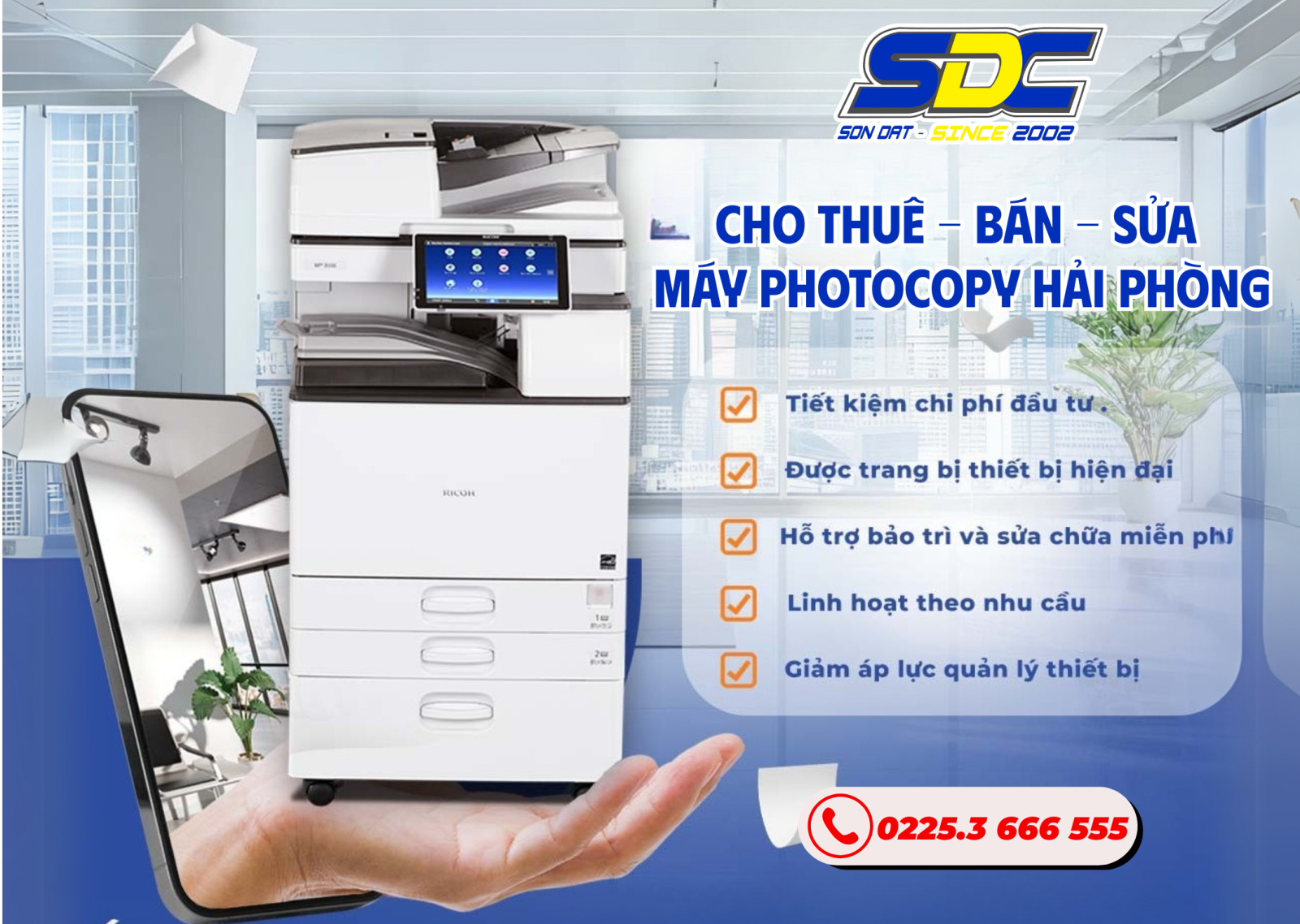 Máy photocopy cho doanh nghiệp