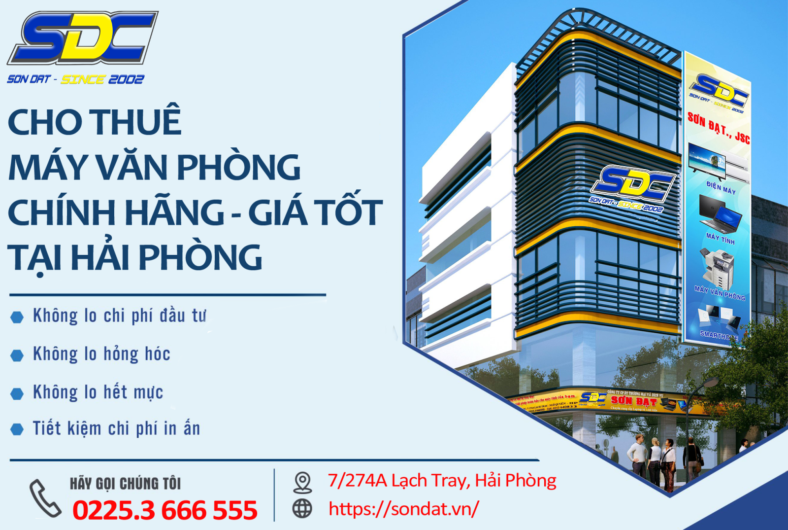 Máy chính hãng có độ bền cao, ít lỗi, linh kiện dễ thay thế