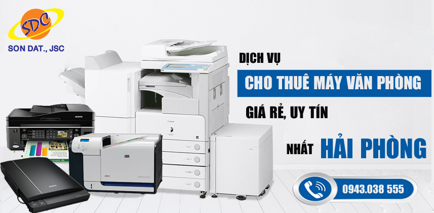 Dịch vụ cho thuê máy photocopy uy tín, giá tốt tại Sơn Đạt.,JSC