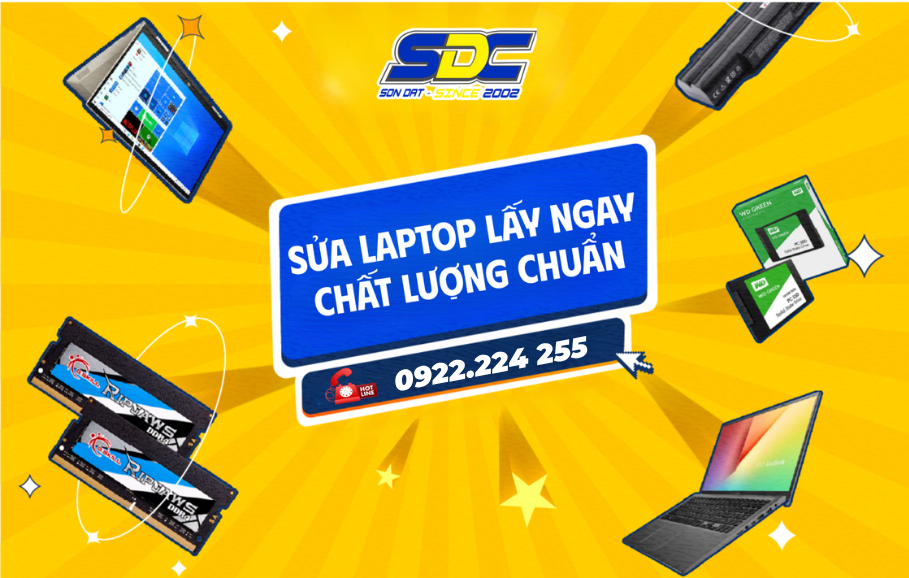 SONDAT.,JSC là trung tâm chuyên sửa chữa các thiết bị máy tính, laptop, macbook, surface,..