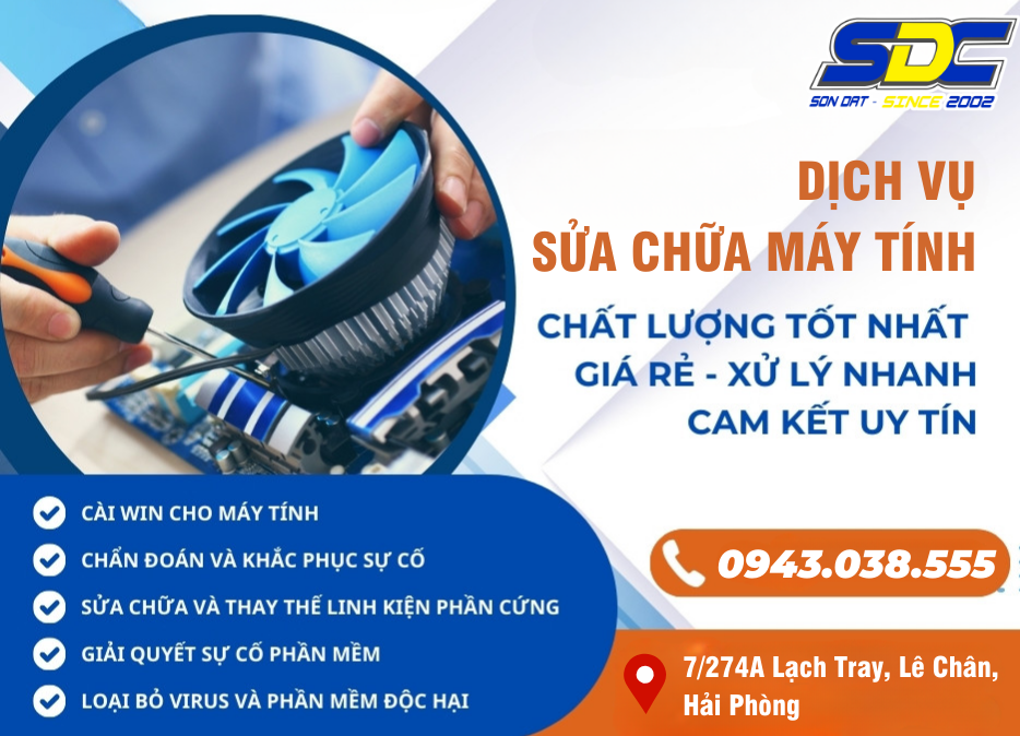SONDAT.,JSC cung cấp trọn gói các dịch vụ sửa chữa – bảo trì – thay thế linh kiện chính hãng